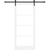  Klizna vrata ORKDAL Bijela i crna 93 x 211 cm | shoptok.hr