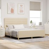  Krevet u krem boji - 180x200 cm Tkanina | shoptok.hr