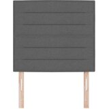  Uzglavlje Tamno siva 90 cm tkanina | shoptok.hr