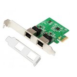 E-green LAN PCI-Ex 2port G-bit
