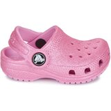 Crocs Natikači Classic Glitter Kids Clog T 206992 Roza | Shoptok.si