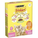 Friskies Cat Junior - suva hrana za mačiće sa piletinom, mlekom i povrćem (300g, 10kg) 300g Cene