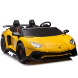  Licencirani auto na akumulator Lamborghini XXL A8803 24V - dvosjed - žuti Cijene