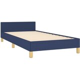  Okvir za krevet bez madraca plava 90x200cm od tkanine | shoptok.hr