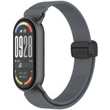 INF združljivost s xiaomi 10/9/8: magnetna pletena elastična zapestnica s kovinsko glavo darkgrey, (5000086218) | Shoptok.si