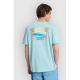Quiksilver Ev Barrel Paradise T-shirt blue haze | Shoptok.si