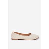 Boto Ladies Flat Ballerinas With Glitter Gold Tatorelis | shoptok.hr