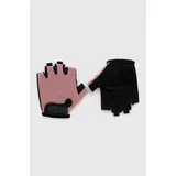 4f Kolesarske rokavice roza barva
