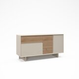 Marckeric Bež/u prirodnoj boji komoda u dekoru hrasta 146x76x45 cm Carpi – | shoptok.hr