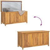  Vrtna kutija 114 x 50 x 58 cm od masivne tikovine | Eponuda.com