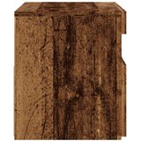 TV ormarić s LED svjetlima staro drvo 60x35x40 cm | shoptok.hr