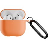 NATIVE UNION Native Union, Silikonski ovitek za AirPods 4 s kovinskim karabinom, Oranžna, (5000227499) Cene