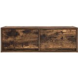 vidaXL TV omarica dimljeni hrast 80x31x25,5 cm inženirski les | Shoptok.si
