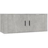  Zidni TV ormarić siva boja betona 100x34,5x40 cm | Eponuda.com