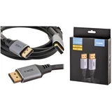 ITVDP013 DisplayPort cable 4K 60Hz gold plug 3 m
