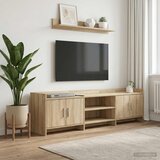 TV ormar 168 x 33 x 47 cm Hrast sonoma Konstruirano drvo | Eponuda.com