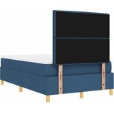  Krevet s opruga kutije s jastukom Plava 190 x 120 cm tkanina | shoptok.hr