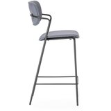 Marckeric Tamno sive barske stolice u setu 2 kom (visine sjedala 68 cm) Maika – | shoptok.hr