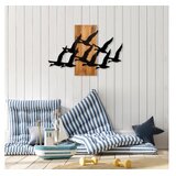 Wallity Zidna dekoracija Ptice selice - 375, 58x84 cm, Crna | Eponuda.ba