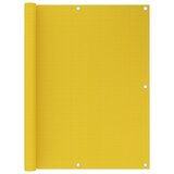 vidaXL Balkonsko platno rumeno 120x400 cm HDPE Cene