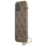 Guess 4G Charm Zadní Kryt pro iPhone 12 Pro Max 6.7 Brown Ovitek za telefon Vijolična Cene