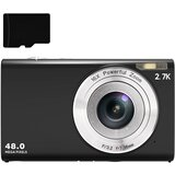 INF digitalni fotoaparat 48MP 2.7K fhd 16X digitalni zoom, spletna kamera, samodejno ostrenje black, (21266048) Cene
