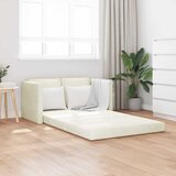  na razvlačenje Krema 204 x 122 x 60 cm Baršun | shoptok.hr