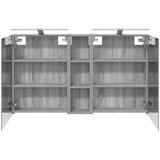  Set ormarića za kupaonicu 3 kom. 120 x 14,5 x 70 cm | shoptok.hr