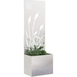  Privatnost u vrtu Srebrna 50 x 150 cm Nehrđajući čelik | shoptok.hr
