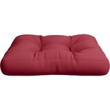  Jastuk za palete crvena boja vina 60 x 60 x 12 cm od tkanine | shoptok.hr