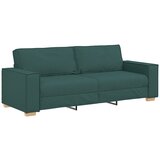 vidaXL 3-sedežni kavč temno zelene barve, 180 cm, iz tkanine, (22054395) | Shoptok.si