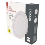  LED vgradno svetilo NEXXO, okroglo, belo, 18W, nevtralno bela Cene