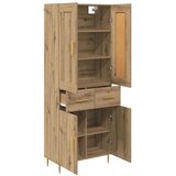  Highboard Umjetnički hrast 69,5 x 34 x 180 cm Konstruirano drvo | shoptok.hr