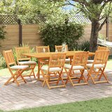  Sklopiva stolica s jastukom 8 pcs Bijelo 49 x 57,5 x 92 cm | shoptok.hr