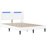  Krevetna konstrukcija Bijela 160 x 200 cm Umjetna koža | shoptok.hr