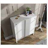 Hanah home drveni beli ormar za cipele frn 20047 | ePonuda.com