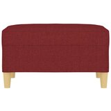  Tabure crvena boja vina 70 x 55 x 41 cm od tkanine | shoptok.hr