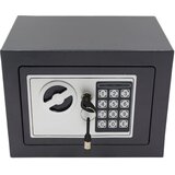  Saska Garden čelični kućni sef s elektroničkom digitalnom bravom 23 × 17 × 17 cm | shoptok.hr
