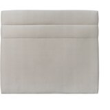 Sommeil de plomb Naglavna deska 150 cm Črte - Žametna blago svetlo siva, (21613070) | Shoptok.si
