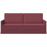 SOFA za 3 osobe Vinska crvena 190 x 81 x 82 cm Tkanina Slike