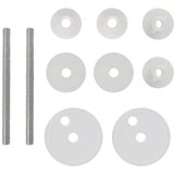  Toaletna daska 2 kom MDF uzorak oblutaka | shoptok.hr