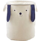 Premier Housewares Bela tekstilna otroška škatla za shranjevanje ø 39x48 cm Mimo Dog Face – Cene