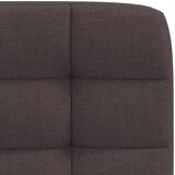 vidaXL Jedilni stoli 2 kosa temno rjavo blago | Shoptok.si