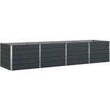  Sadilica Antracit 195 x 100 x 45 cm Cinkani čelik | shoptok.hr