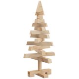  Božićna drvca KOTKA 60 cm Masivna borovina Prirodna | shoptok.hr