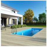  Drveni bazen AQUA 6,1x2,85 - V.1,31 m - metalni okvir | shoptok.hr