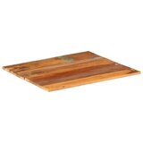  Četvrtasta stolna ploča 60x60 cm 15 - 16 mm od obnovljenog drva | shoptok.hr