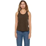 Leone 1947 Majice brez rokavov Woman Sleeveless T-Shirt Urban Safari Kaki Cene