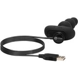 b-Vibe vibracijski analni čep triplet, crni | shoptok.hr