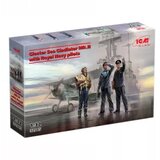 ICM Set za modelovanje Aircraft - Gloster Sea Gladiator Mk.II With Royal Navy Pilots, 1:32 Cene